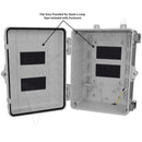 Altelix 12x9x7 Polycarbonate + ABS NEMA 4X RF Transparent Outdoor WiFi Enclosure-3