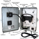 Altelix Weatherproof Enclosure with Cooling Fan, 120VAC Outlet and Power Cord for Roku¬Æ Ultra-2