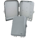 Altelix 13x10x4 IP66 NEMA 4X PC+ABS Weatherproof Utility Box with Hinged Door-1