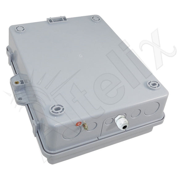 Altelix 14x11x5 Polycarbonate + ABS Weatherproof NEMA Enclosure with 100-240 VAC Universal Power Outle