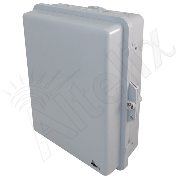 Altelix 14x11x5 Polycarbonate + ABS Weatherproof NEMA Enclosure with 100-240 VAC Universal Power Outle