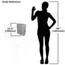 Altelix Weatherproof Vented WiFi Enclosure for Amazon eero® Router with Cooling Fan, 120VAC Outlet and Power Cord-10