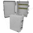 Altelix 14x11x7 Polycarbonate + ABS NEMA 4X DIN Rail Enclosure-2