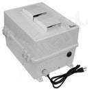 Altelix 14x11x9 Polycarbonate + ABS Vented RF Transparent Outdoor WiFi Enclosure with 120 VAC Outlets & Power Cord-4