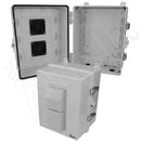 Altelix 14x11x9 Polycarbonate + ABS Vented RF Transparent Outdoor WiFi Enclosure-1