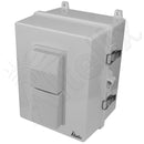 Altelix 14x11x9 Polycarbonate + ABS Vented RF Transparent Outdoor WiFi Enclosure-5