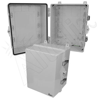 Altelix 14X11x9 Polycarbonate + ABS NEMA 4X RF Transparent Outdoor WiFi Enclosure