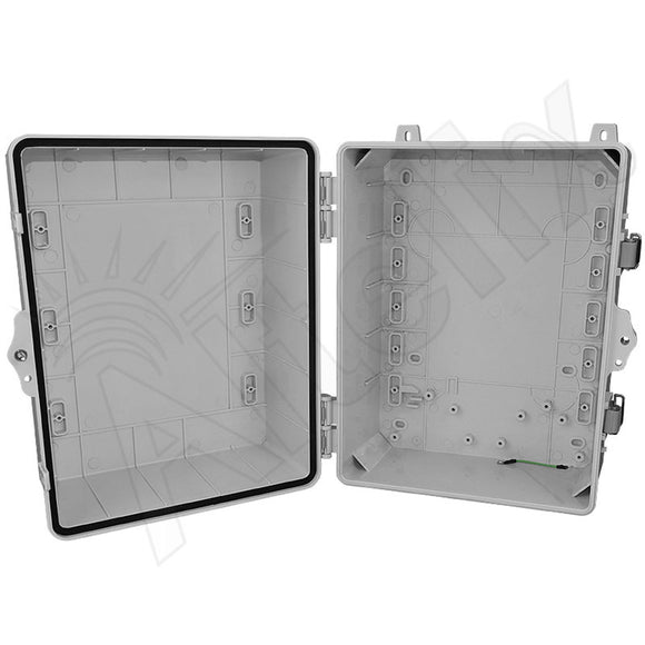 Altelix 14X11x9 Polycarbonate + ABS NEMA 4X RF Transparent Outdoor WiFi Enclosure