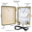 Altelix WiFi Enclosure for Amazon eero¬Æ Pro 6 and Pro 6E with 120VAC Outlet and Power Cord-2