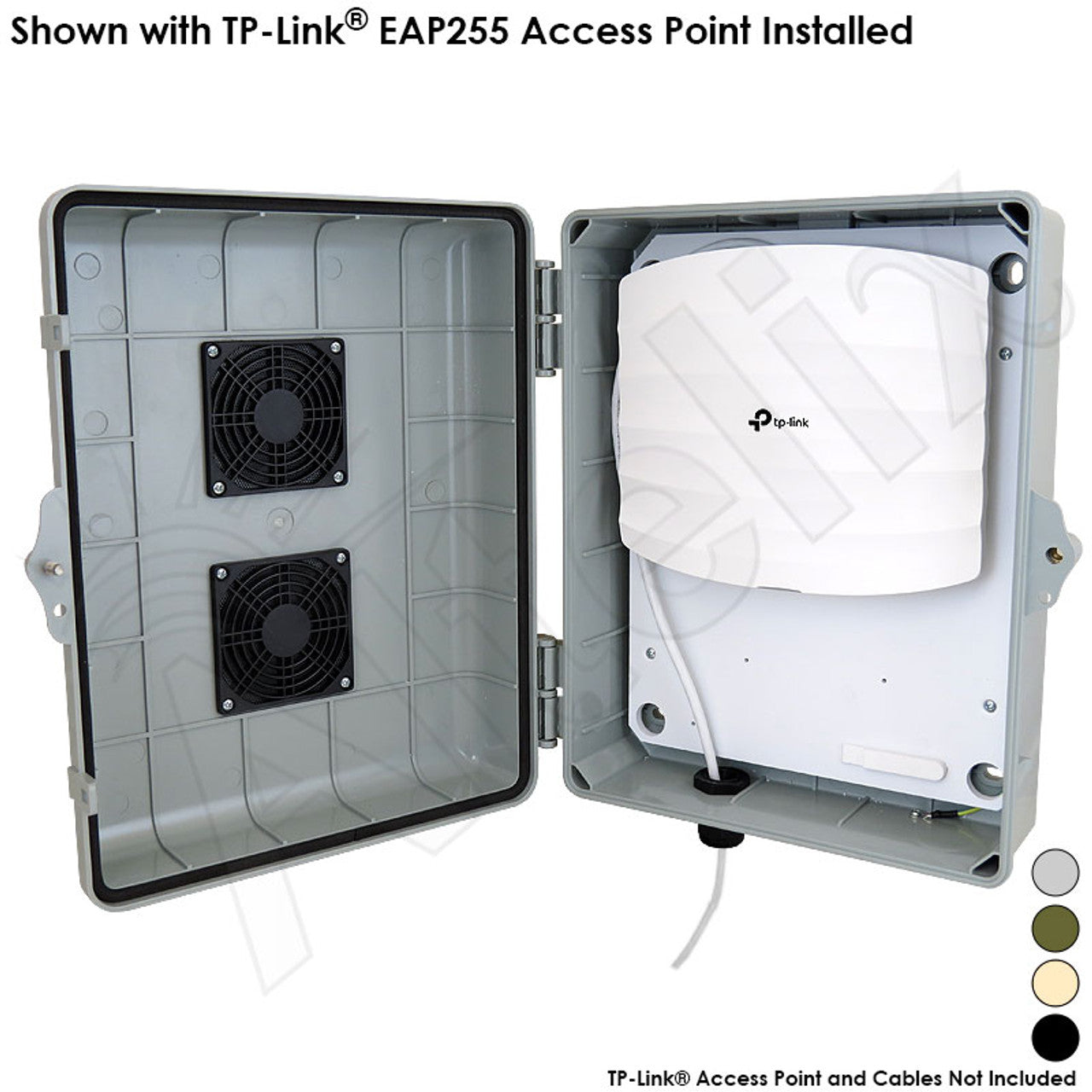 Altelix Vented Weatherproof Enclosure for TP-Link¬Æ AC1350 EAP225 V3 Access Point