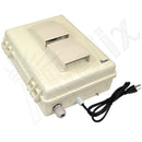 Altelix Weatherproof Vented WiFi Enclosure for Amazon eero® Router with 120VAC Outlet and Power Cord-6