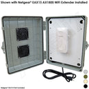Altelix Weatherproof Vented WiFi Enclosure for Netgear¬Æ EAX15 AX1800 WiFi Extender-1