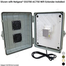 Altelix Weatherproof Vented WiFi Enclosure for Netgear¬Æ EX3700 AC750 WiFi Extender-1