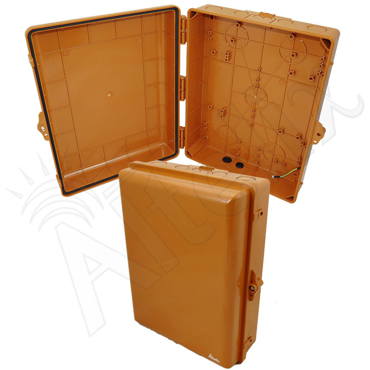 Altelix 17x14x6 Polycarbonate + ABS Weatherproof Utility Box NEMA Encl ...
