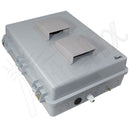 Altelix 17x14x6 Vented Polycarbonate + ABS Weatherproof NEMA Enclosure with 100-240 VAC Universal Power Outlet & Cooling Fan-7