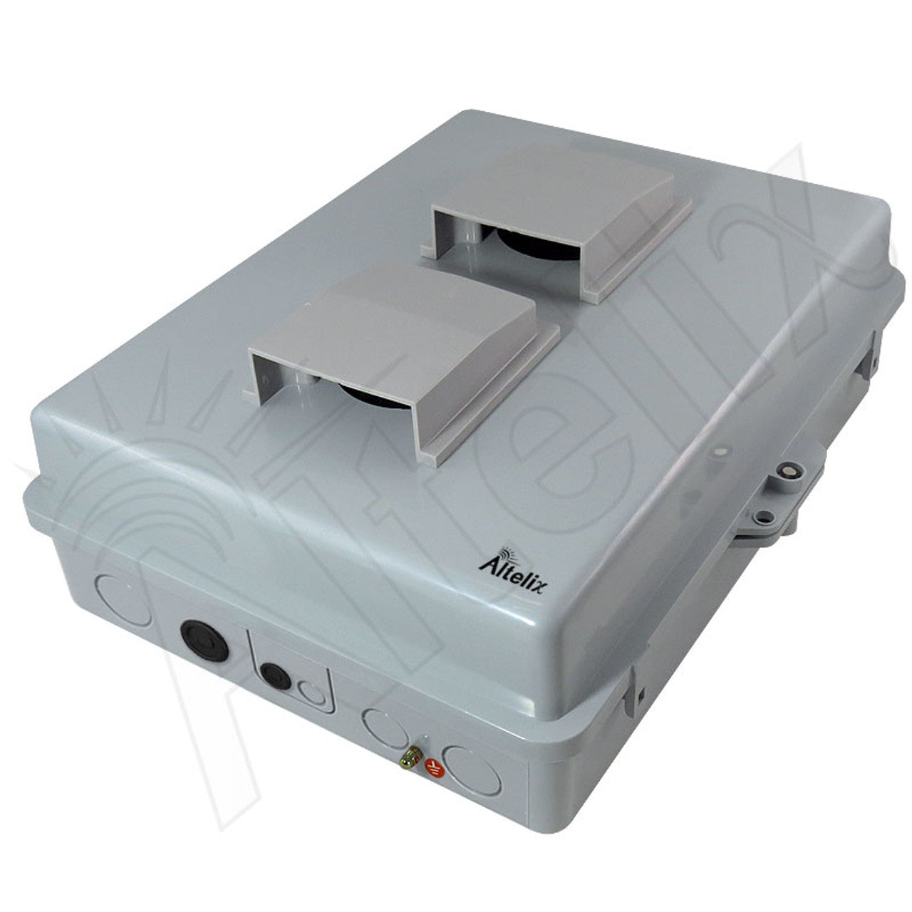 Altelix 17x14x6 Vented DIN Rail Polycarbonate + ABS Weatherproof NEMA Enclosure