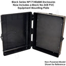 Altelix 17x14x6 Polycarbonate + ABS Vented RF Transparent Outdoor WiFi Enclosure with No-Drill PVC Equipment Mounting Plate, 85°F Turn-On Cooling Fan, 120 VAC Outlets & Power Cord-11