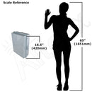 Altelix 17x14x6 Polycarbonate + ABS Weatherproof NEMA Enclosure with 100-240 VAC Universal Power Outlet-12