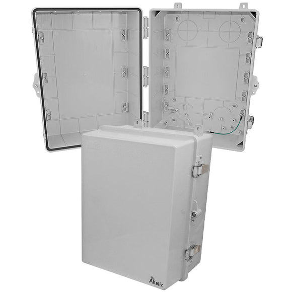 Altelix 17x14x9 Polycarbonate + ABS NEMA 4X RF Transparent Outdoor WiFi Enclosure