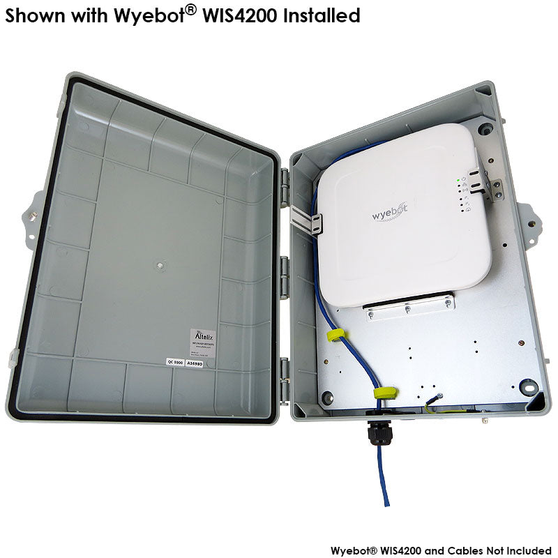 Altelix Weatherproof Enclosure for Wyebot® WIS4200 PoE Powered Access Point