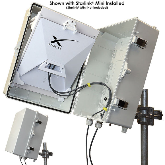 Altelix Aimable Weatherproof Starlink® Mini NEMA 4X Enclosure
