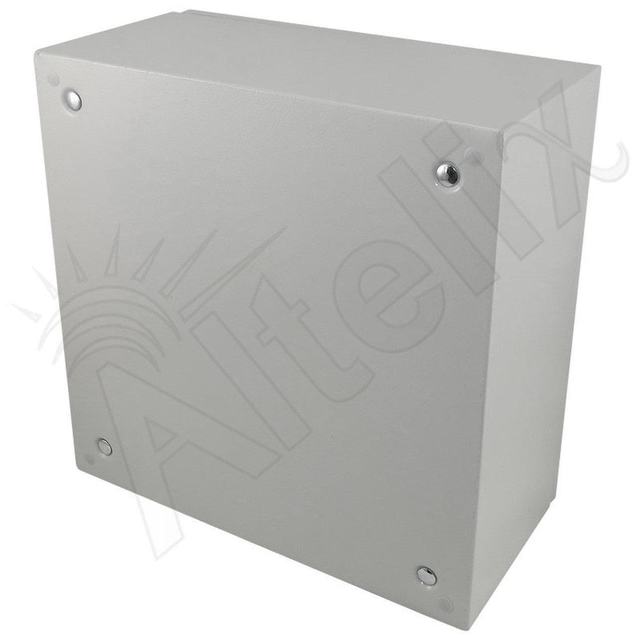 Altelix 16x16x8 Industrial DIN Rail Steel Weatherproof NEMA Enclosure with Dual Cooling Fans, 120 VAC Outlets and Power Cord