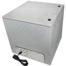 Altelix 24x24x24 NEMA 4X Steel Weatherproof Enclosure with Single 120 VAC Duplex Outlet and Power Cord-8