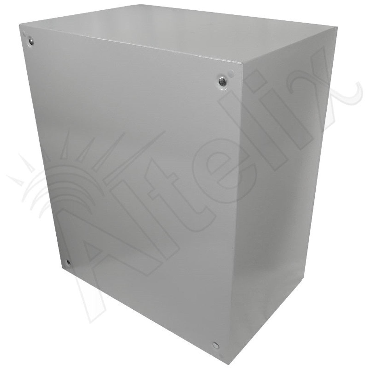 Altelix 28x24x16 19" Wide 6U Rack NEMA 4X Steel Weatherproof Enclosure with Single 120 VAC Duplex Outlet and Power Cord