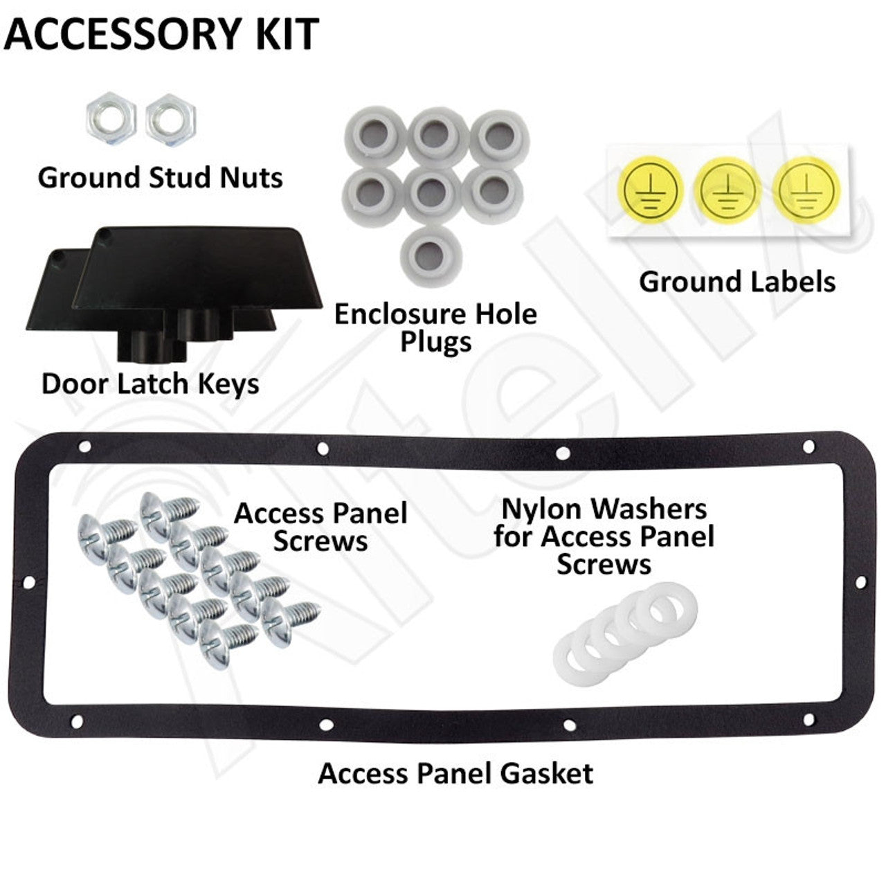 Altelix 32x24x16 Vented Steel Weatherproof NEMA Enclosure with Single 120 VAC Duplex Outlet and Power Cord