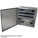 Altelix 24x24x16 Vented 19" Wide 6U Rack Stainless Steel Weatherproof NEMA Enclosure-4
