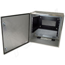 Altelix 24x24x16 Vented 19" Wide 6U Rack Stainless Steel Weatherproof NEMA Enclosure-5