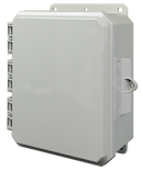 Integra - Impact Line | Polycarbonate | Opaque | Standard Hinge, Integrated Locking Latch, Integrated Mounting Flange | NEMA 6P-8