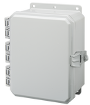 Integra - Impact Series Standard | Hinge | Opaque | Non-Metallic Locking Latch | Integrated Mounting Flange-6