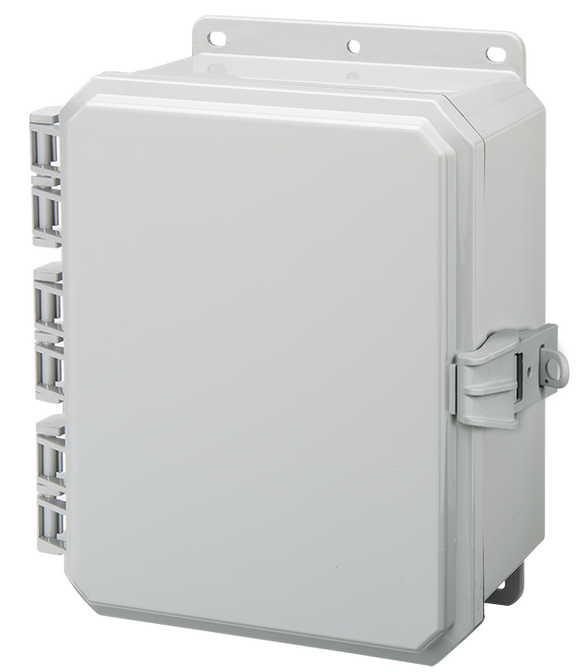 Integra - Impact Series Standard | Hinge | Opaque | Non-Metallic Locking Latch | Integrated Mounting Flange