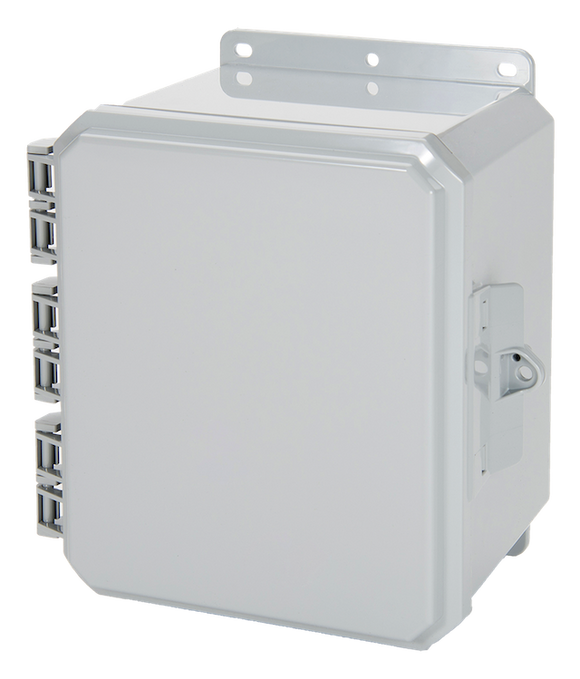 Integra - Impact Line | Polycarbonate | Opaque | Standard Hinge, Integrated Locking Latch, Integrated Mounting Flange | NEMA 6P