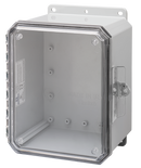 Integra - Impact Line | Polycarbonate | Clear | Low Profile Hinge, Integrated Locking Latch, Integrated Mounting Flange| NEMA 4X, NEMA 6P-7