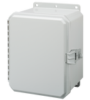 Integra - Impact Series | Low Profile Hinge | Opaque | Non-Metallic Locking Latch | Integrated Mounting Flange-7