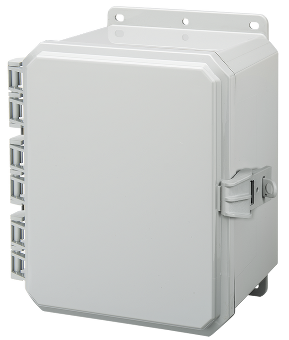 Integra - Impact Series Standard | Hinge | Opaque | Non-Metallic Locking Latch | Integrated Mounting Flange