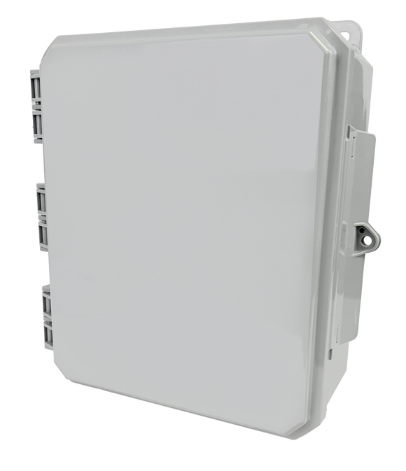 Integra - Impact Line | Polycarbonate | Opaque | Standard Hinge, Integrated Locking Latch, Integrated Mounting Flange | NEMA 6P