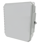 Integra - Impact Line | Polycarbonate | Opaque | Low Profile Hinge, Integrated Locking Latch, Integrated Mounting Flange | NEMA 4P, NEMA 6P-6