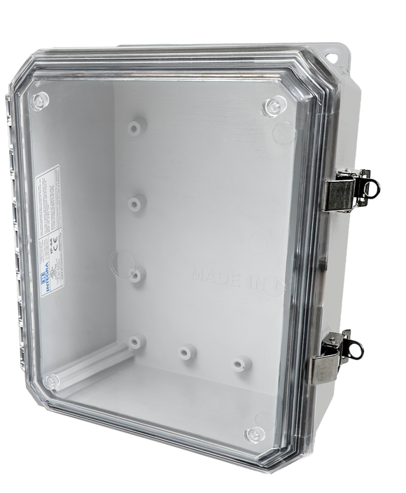 Integra - Impact Line | Polycarbonate | Clear | Low Profile Hinge, Sta ...