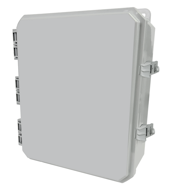 Integra - Impact Series Standard | Hinge | Opaque | Non-Metallic Locking Latch | Integrated Mounting Flange