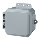 Integra - Impact Line | Polycarbonate | Opaque | Standard Hinge, Integrated Locking Latch, Integrated Mounting Flange | NEMA 6P-5