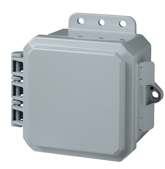 Integra - Impact Line | Polycarbonate | Opaque | Standard Hinge, Integrated Locking Latch, Integrated Mounting Flange | NEMA 6P