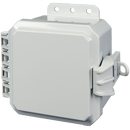 Integra - Impact Series Standard | Hinge | Opaque | Non-Metallic Locking Latch | Integrated Mounting Flange-1