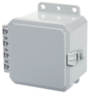 Integra - Impact Series Standard | Hinge | Opaque | Non-Metallic Locking Latch | Integrated Mounting Flange-2