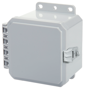 Integra - Impact Series Standard | Hinge | Opaque | Non-Metallic Locking Latch | Integrated Mounting Flange - 0