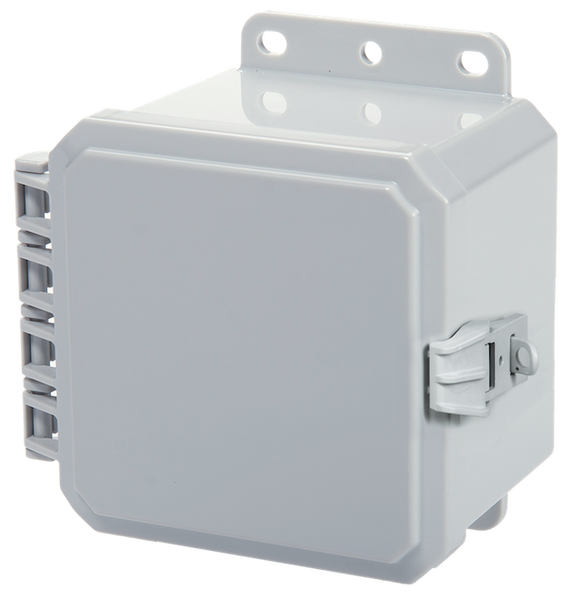 Integra - Impact Series Standard | Hinge | Opaque | Non-Metallic Locking Latch | Integrated Mounting Flange