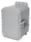 Integra - Impact Series | Low Profile Hinge | Opaque | Non-Metallic Locking Latch | Integrated Mounting Flange-3