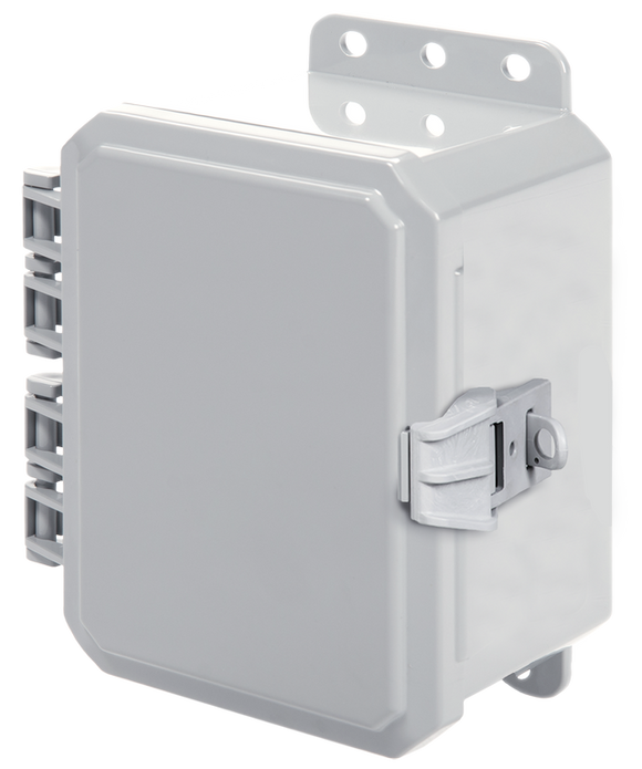 Integra - Impact Series Standard | Hinge | Opaque | Non-Metallic Locking Latch | Integrated Mounting Flange